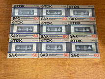 在庫9 カセットテープ TDK SA-X 1本 00854_画像3