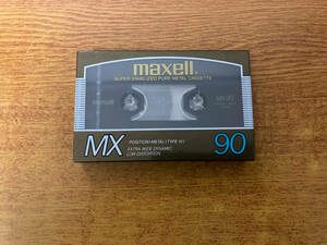 在庫6 カセットテープ Maxell MX 1本 00264