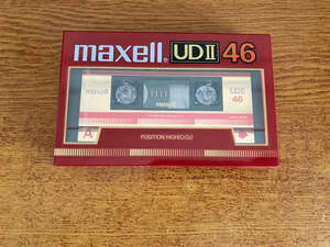在庫9 カセットテープ maxell UDⅡ 1本 00226