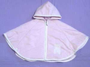 * child clothes *CELINE Celine / poncho /90/ pink / baby clothes / Kids / outer / Onward 