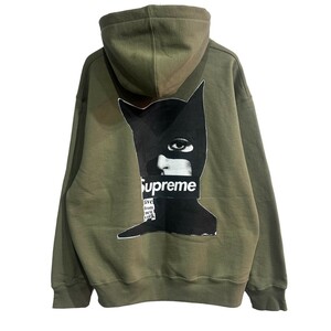 【美品】サイズL シュプリーム SUPREME　 23AW Catwoman Hooded Sweatshirt キャットウーマンスウェットパーカー 8065000163409