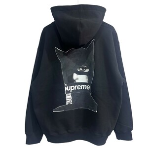 【美品】サイズL 　シュプリーム SUPREME　 23AW Catwoman Hooded Sweatshirt キャットウーマンスウェットパーカー 8065000163393