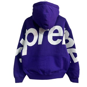 【美品】サイズS シュプリーム SUPREME　 23AW Big Logo Jacquard Hooded Sweatshirt パーカー商品番号：8065000164772