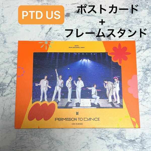 BTS PTD US ポストカード・フレームスタンド 2点SET