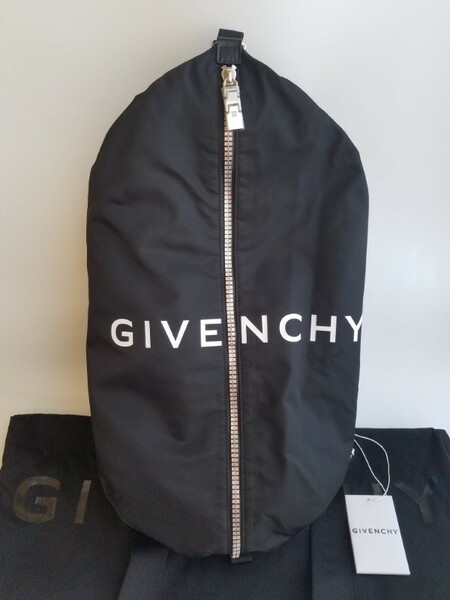 新品 GIVENCHY ジバンシィ G-Zip duffel バックパック ブラック BK50A8K1JE-001