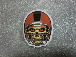 NFL Skull helmet sticker waterproof seal 