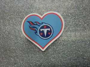 NFLtenesi- Titan z Heart sticker waterproof seal 