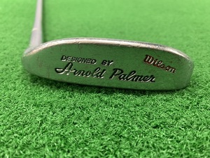 [ супер редкий товар ] Wilson DESIGNED BY Arnold Palmer оригинальный рукоятка оригинальный вал 35 дюймовый 502g крышка головки цилиндров иметь ( не оригинальный )