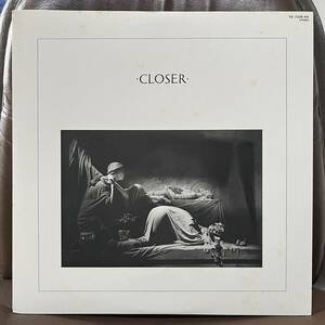 JOY DIVISION / CLOSER (国内盤) コロンビアYX-7338-AX