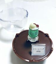 組み立て済 リンコレ Ringcolle レトロ喫茶リングガチャ クリームソーダ★未使用品です♪_画像3