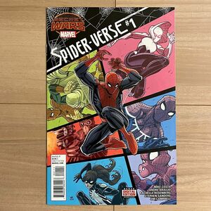 スパイダーバース #1 アメコミリーフ　原書　スパイダーマン　スパイダーグウェン　 洋書