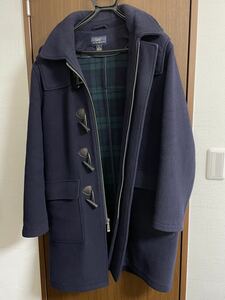 BROOKS BROTHERS ブルックスブラザーズ 裏地チェック フード脱着可能 ダッフルコート ロングコート size M