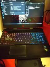 HP OMEN 15-dc0086nr i7-8750H/16GB/SSD256GB+HDD1TB/GTX1050Ti/フルHD_画像1