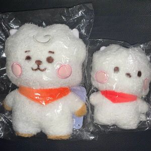 BT21 RJ BABY たっとんぬいぐるみS & MLB ぬいぐるみS 2個セット バラ売り可