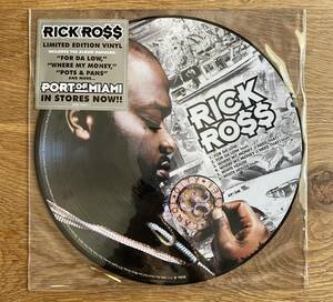 限定ピクチャー盤 RICK ROSS / For Da Low 『Port Of MIAMI』