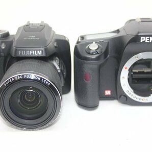 【カメラ2台まとめ売り】PENTAX K200D・FUJIFILM SL1000 #0093-710の画像1