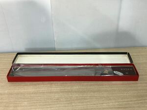 49K【中古】久元　料理用ナイフ　刀渡30cm 