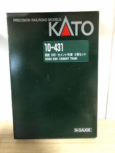 69S【中古】KATO 西武　E851 セメント列車　8両セット　10-431