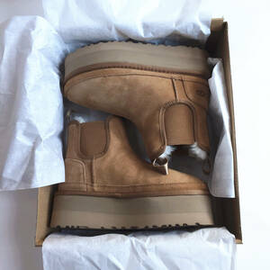 ☆新品☆UGG アグ ブーツ ムートンブーツ ウィメンズ ニューメル プラットフォーム チェルシー レディース 厚底 W NEUMEL PLATFORM CHELSEA