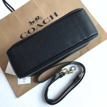 ☆新品☆コーチ/COACH バッグ F39856 ブラック ダブルジップ ショルダーバッグ クロスボディー レディースバッグ アウトレット品_画像6