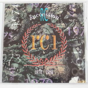 CD / Rc Succession / Best of The Rc Succession 1970-1980 / 『M21』 / 中古の画像1