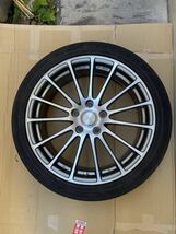 ブリヂストン エコフォルム CRS101 215/45Ｒ18 GOODYEAR EAGLE LS EXE 7J +53 114.3 5H 中古 軽量　BS　ENKEI製_画像8