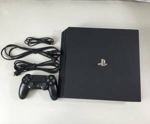 100　中古品　SONY PlayStation4　PS4 Pro CUH-7000B　本体 セット