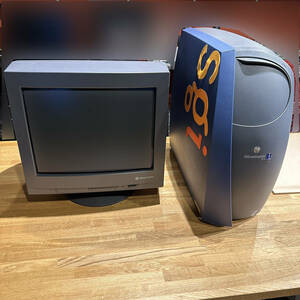 Silicon Graphics visual workstation 320 ig vws320 + 17インチ CRTモニタ 稼働品 Windows2000 その他 SGI ワークステーション 貴重