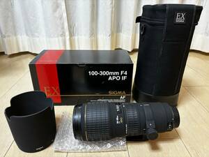 【ジャンク品】SIGMA 100-300mm F4 EX APO IF HSM