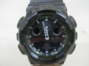 1円★中古品【G-SHOCK】Gショック 腕時計 GA-100L 現状稼働品 カシオ