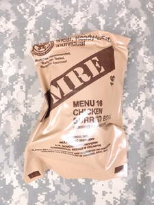 MREレーション MENU -16 2024年4月検品 米軍 ミリ飯 ミリメシ 戦闘糧食 非常食 備蓄 保存食 防災 車中泊 アウトドア サバゲ 送料無料