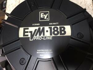 EV 18インチ　スピーカー　　[ EVM-18B ]