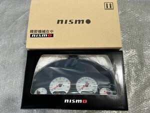 新品 ニスモ NISMO コンビネーションメーター 限定復刻品 BNR34 GT-R ホワイト 24810-RSR46-WH