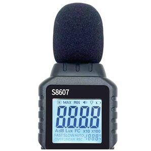 送料無料 未使用品 デジタル騒音計 サウンドレベルメーター デシベルモニター ノイズ 30-130db S8607の画像3