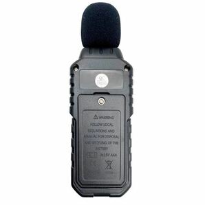 送料無料 未使用品 デジタル騒音計 サウンドレベルメーター デシベルモニター ノイズ 30-130db S8607の画像4