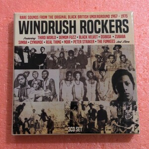 3CD V.A. Windrush Rockers Rare Sounds from The Original Black British Underground 1967-1975 THIRD WORLD DEMON FUZZ CD 3枚組 アフロ