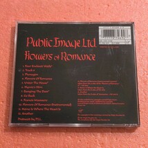 CD Public Image Ltd. The Flowers Of Romance PIL パブリック イメージ リミテッド John Lydon Johnny Rotten セックス ピストルズ_画像3