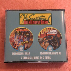 2CD The Sensational Alex Harvey Band The Impossible Dream Tomorrow Belongs To Me センセーショナル アレックス ハーヴェイ バンド CD