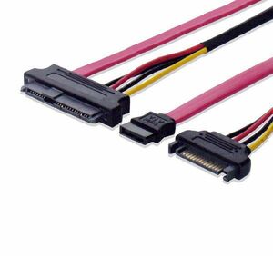 SAS/SATA=SATA,SATA power supply conversion cable 30cm