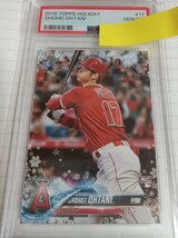 【1円スタート★多数出品中】【PSA★最高評価GEM MT10】【RC】大谷翔平 2018 TOPPS HOLIDAY ＃17_画像2