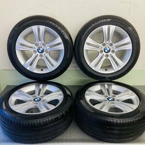 BMW 3シリーズ 純正ホイール 7.5J 17インチ +37　5H PCD120 225/50R17 PIRELLI ラジアル 夏用タイヤ バリ山 2023年製 4本セット 状態良好