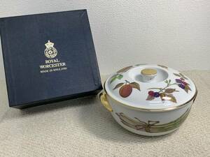 ★ 美品 ★ ROYAL WORCESTER ロイヤルウースター Evesham イヴシャム キャセロール