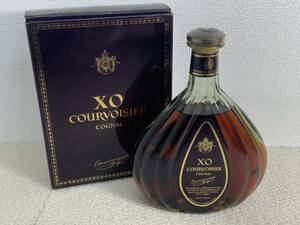 ★ 未開栓 ★ COURVOISIER クルボアジェ XO グリーンボトル コニャック ブランデー 700ml 40％ 箱付 