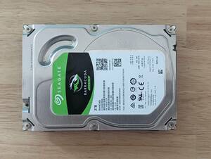 061655【動作確認済み】　Seagate HDD 内蔵ハードディスク　2000GB　