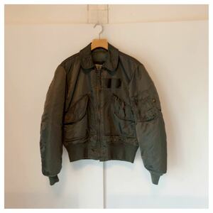 ☆ ALPHA INDUSTRIES CWU-45 フライトジャケット USA製 サイズS 緑