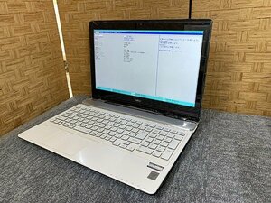 SDG05570SGM NEC 15.6型 ノートPC PC-NS750AAW Core i7-5500U メモリ8GB HDD 1TB 現状品 直接お渡し歓迎