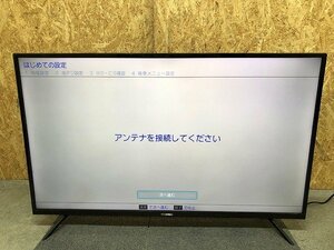 BYG03485SGM アイリスオーヤマ 43V型 液晶テレビ 43XD2B 2021年製 リモコン欠品 直接お渡し歓迎