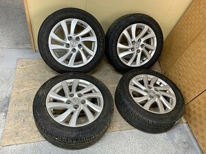 TMG07657SGM マツダ アルミホイール 16×6.5J ET＋52.5 5穴 PCD114.3 タイヤ RADAR Rivera Pro2 205/55R16 91V 2019年製 4本セット