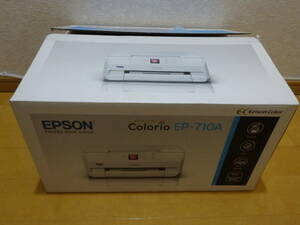 エプソン EPSON EP-710A ジャンク　複合インクジェットプリンター 白　ホワイト　要修理　箱あり　送料込み　匿名配送　コピー機能有