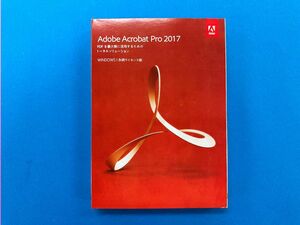 新品　Adobe acrobat pro 2017 　Windows　 送料無料